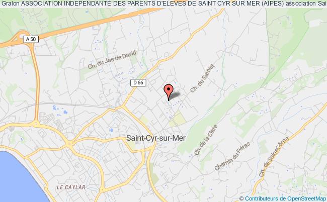 plan association Association Independante Des Parents D'eleves De Saint Cyr Sur Mer (aipes) Saint-Cyr-sur-Mer