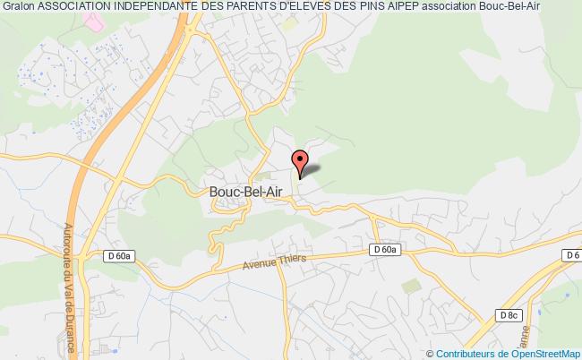 plan association Association Independante Des Parents D'eleves Des Pins Aipep Bouc-Bel-Air