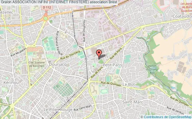 plan association Association Infini (internet Finistere) Brest