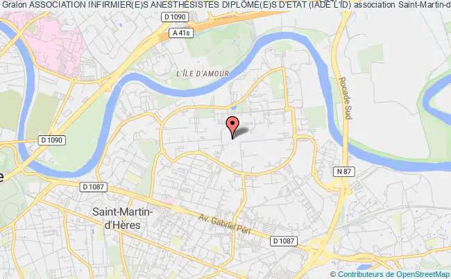 plan association Association Infirmier(e)s AnesthÉsistes DiplÔmÉ(e)s D'etat (iade L'id) Saint-Martin-d'Hères