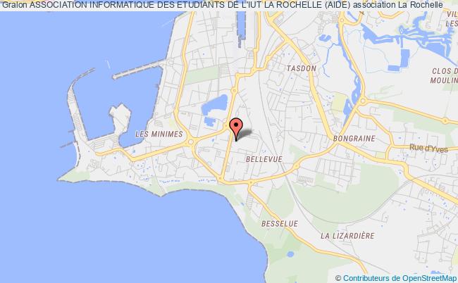 plan association Association Informatique Des Etudiants De L'iut La Rochelle (aide) La Rochelle