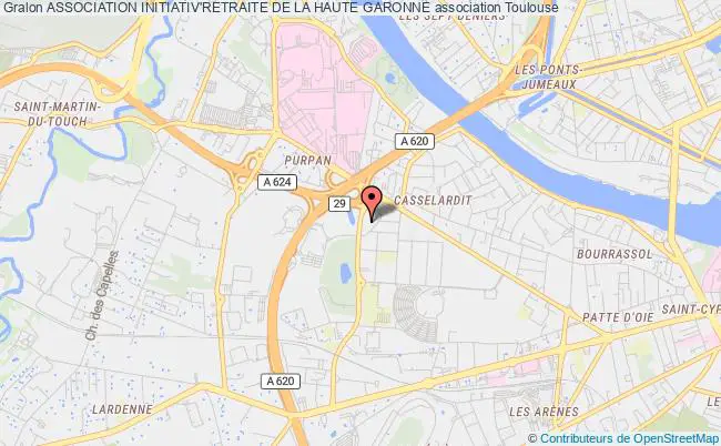 plan association Association Initiativ'retraite De La Haute Garonne Toulouse cedex 9