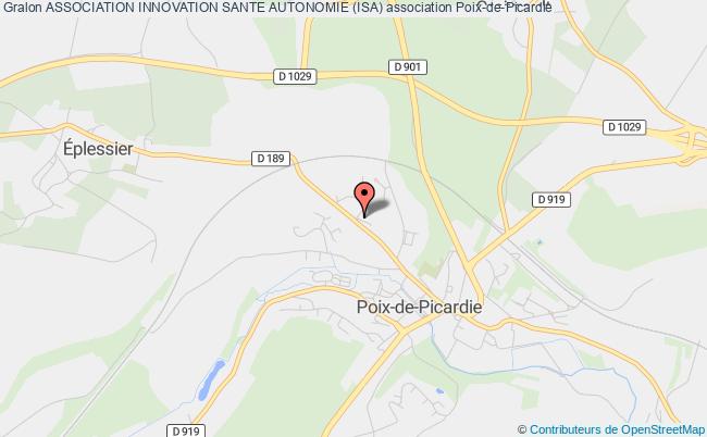 plan association Association Innovation Sante Autonomie (isa) Poix-de-Picardie