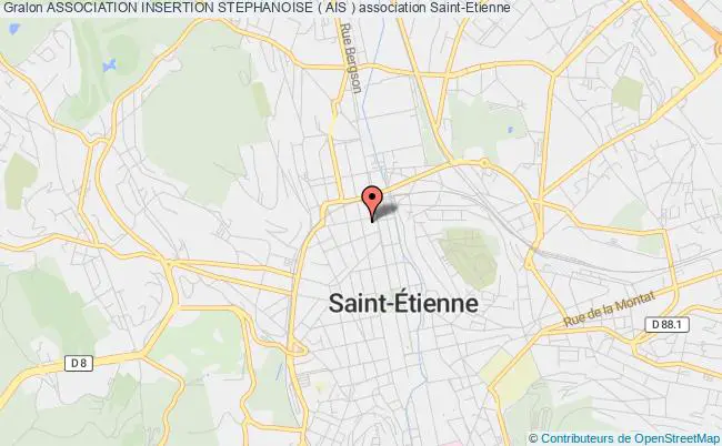 plan association Association Insertion Stephanoise ( Ais ) Saint-Étienne