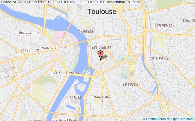 plan association Association Institut Catholique De Toulouse Toulouse