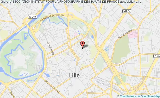 plan association Association Institut Pour La Photographie Des Hauts-de-france Lille