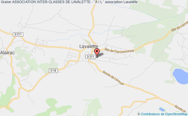 plan association Association Inter-classes De Lavalette - ' A I L ' Lavalette