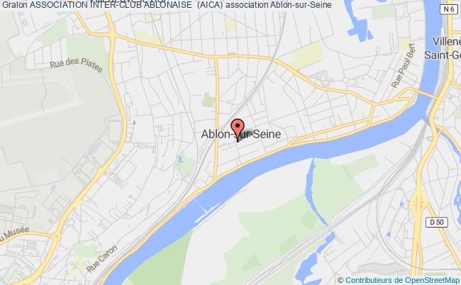 plan association Association Inter-club Ablonaise  (aica) Ablon-sur-Seine