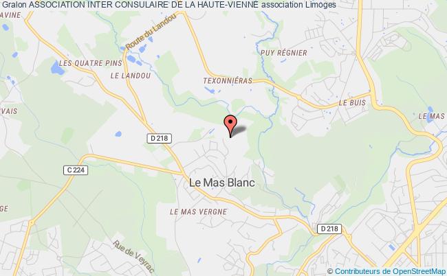 plan association Association Inter Consulaire De La Haute-vienne Limoges