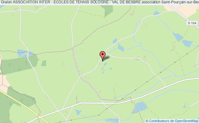 plan association Association Inter - Ecoles De Tennis Sologne - Val De Besbre Saint-Pourçain-sur-Besbre