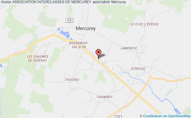 plan association Association Interclasses De Mercurey Mercurey