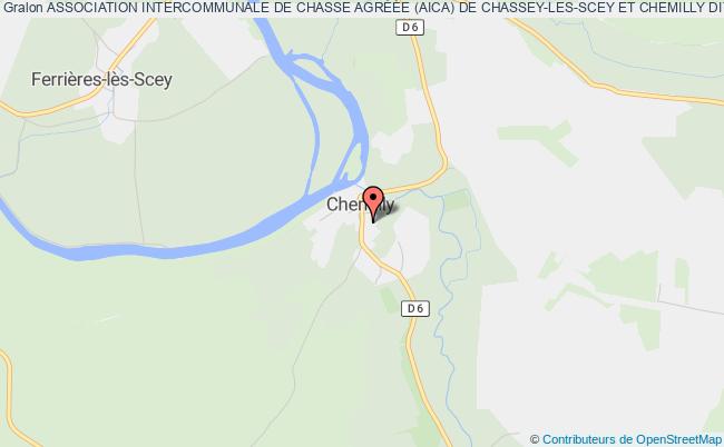 ASSOCIATION INTERCOMMUNALE DE CHASSE AGRÉÉE (AICA) DE CHASSEY-LES-SCEY ET CHEMILLY DIT "DU COUVENT"