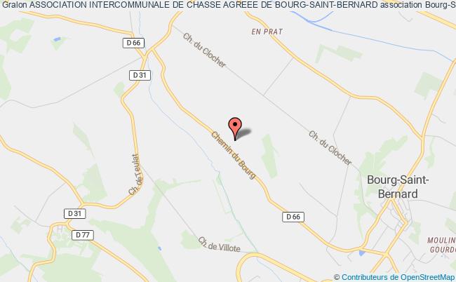 plan association Association Intercommunale De Chasse Agreee De Bourg-saint-bernard Bourg-Saint-Bernard