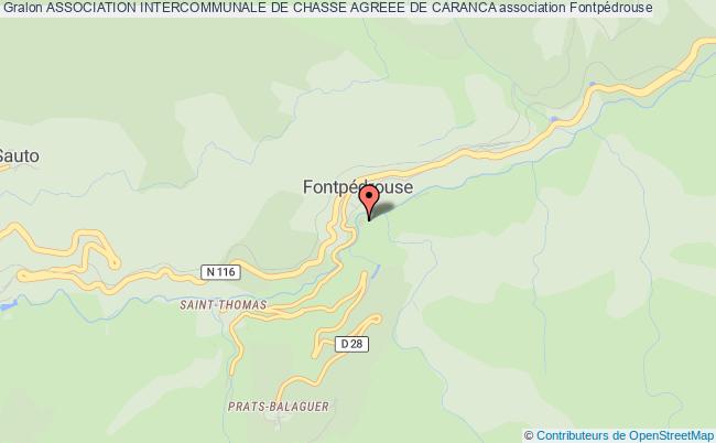 ASSOCIATION INTERCOMMUNALE DE CHASSE AGREEE DE CARANCA