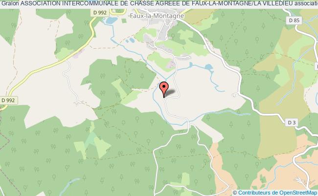 ASSOCIATION INTERCOMMUNALE DE CHASSE AGREEE DE FAUX-LA-MONTAGNE/LA VILLEDIEU