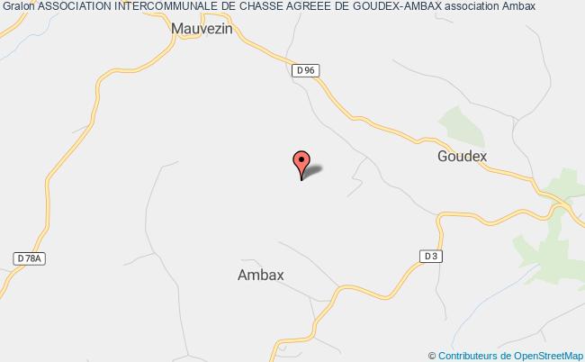 ASSOCIATION INTERCOMMUNALE DE CHASSE AGREEE DE GOUDEX-AMBAX