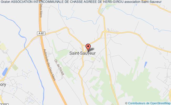 plan association Association Intercommunale De Chasse Agreee De Hers-girou Saint-Sauveur