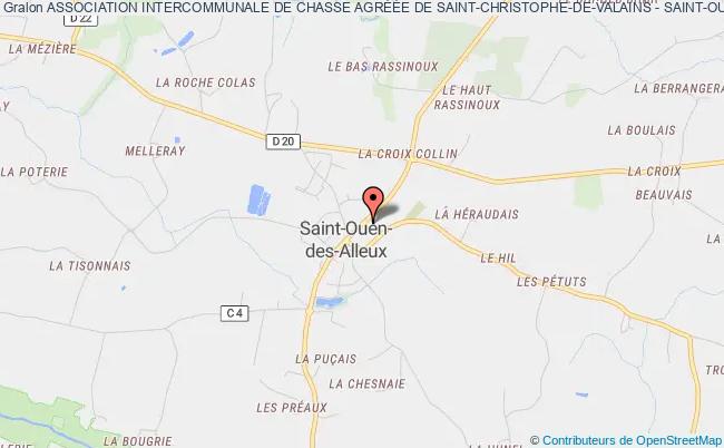 ASSOCIATION INTERCOMMUNALE DE CHASSE AGRÉÉE DE SAINT-CHRISTOPHE-DE-VALAINS - SAINT-OUEN-DES-ALLEUX