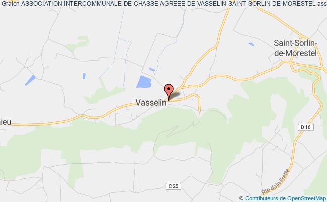 ASSOCIATION INTERCOMMUNALE DE CHASSE AGREEE DE VASSELIN-SAINT SORLIN DE MORESTEL