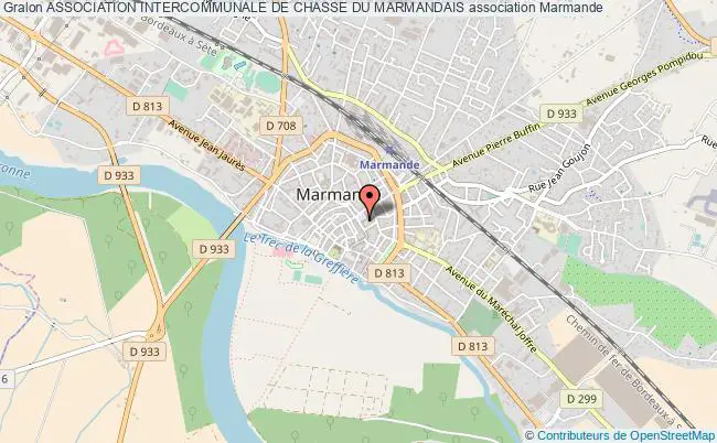 plan association Association Intercommunale De Chasse Du Marmandais Marmande