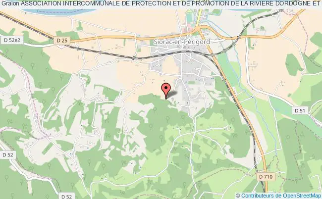 plan association Association Intercommunale De Protection Et De Promotion De La Riviere Dordogne Et De Sa Vallee Siorac-en-Périgord