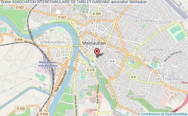 plan association Association Interconsulaire De Tarn Et Garonne Montauban