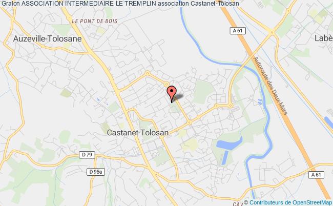 plan association Association Intermediaire Le Tremplin Castanet-Tolosan