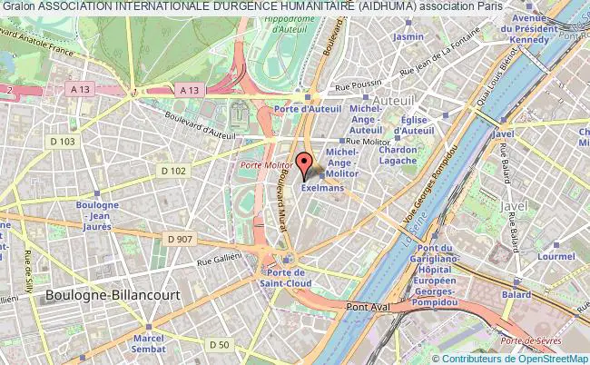 plan association Association Internationale D'urgence Humanitaire (aidhuma) Paris