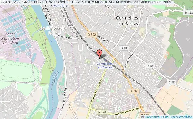 plan association Association Internationale De Capoeira MestiÇagem Cormeilles-en-Parisis