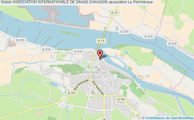 plan association Association Internationale De Danse D'angers Montjean-sur-Loire