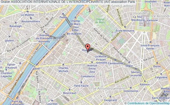 plan association Association Internationale De L'interdisciplinarite (aii) Paris