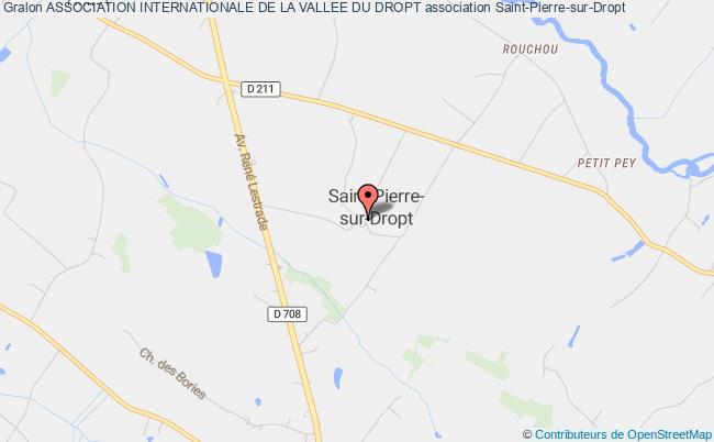 plan association Association Internationale De La Vallee Du Dropt Saint-Pierre-sur-Dropt