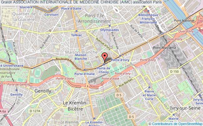 plan association Association Internationale De Medecine Chinoise (aimc) Paris