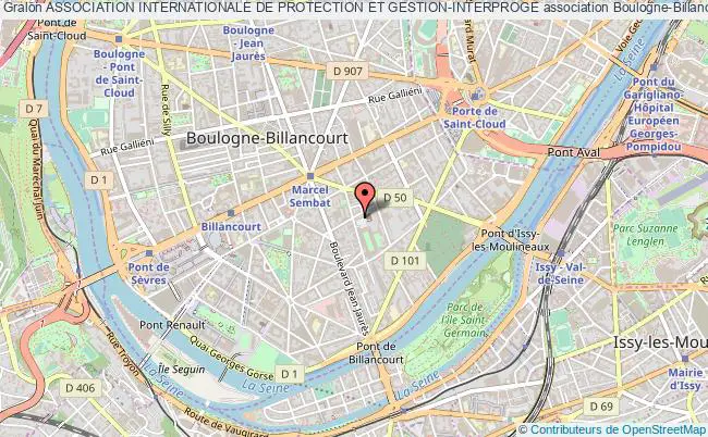 plan association Association Internationale De Protection Et Gestion-interproge Boulogne-Billancourt