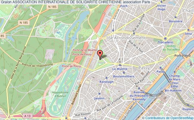 plan association Association Internationale De SolidaritÉ ChrÉtienne Paris