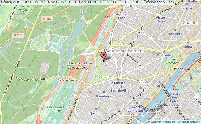 plan association Association Internationale Des Anciens De L'oece Et De L'ocde Paris