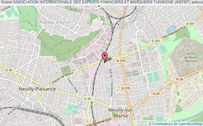 plan association Association Internationale Des Experts Financiers Et Banquiers Tunisiens (aiefbt) Neuilly-sur-Marne