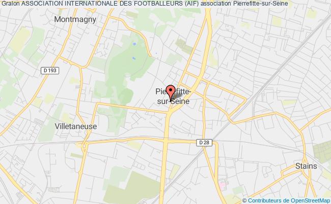 plan association Association Internationale Des Footballeurs (aif) Pierrefitte-sur-Seine