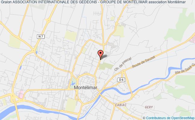 ASSOCIATION INTERNATIONALE DES GÉDÉONS - GROUPE DE MONTÉLIMAR