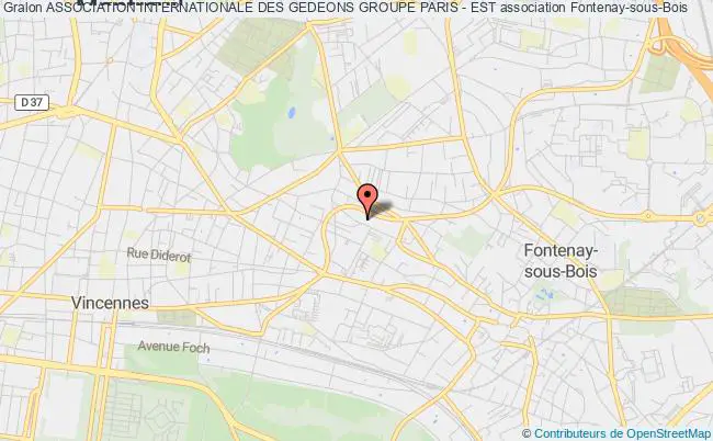 ASSOCIATION INTERNATIONALE DES GEDEONS GROUPE PARIS - EST