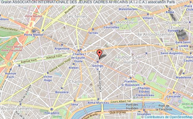plan association Association Internationale Des Jeunes Cadres Africains (a.i.j.c.a.) Paris
