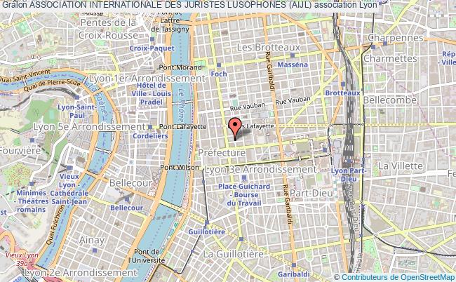 plan association Association Internationale Des Juristes Lusophones (aijl) Lyon