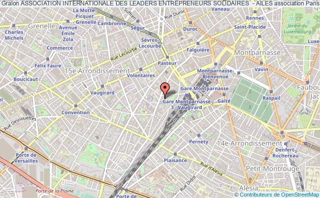 plan association Association Internationale Des Leaders Entrepreneurs Solidaires  - Ailes Paris