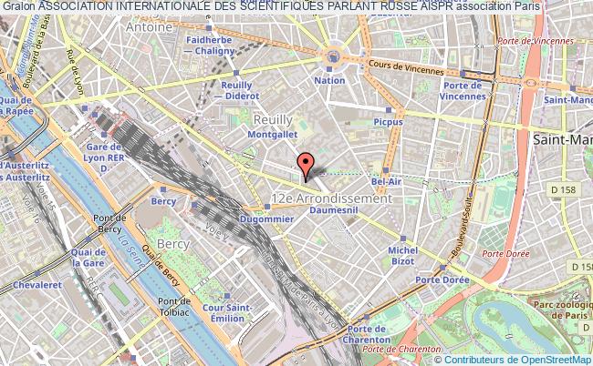 plan association Association Internationale Des Scientifiques Parlant Russe Aispr Paris