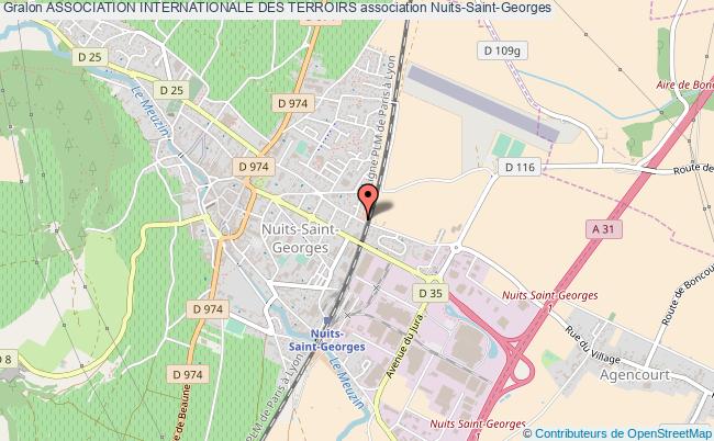plan association Association Internationale Des Terroirs Nuits-Saint-Georges