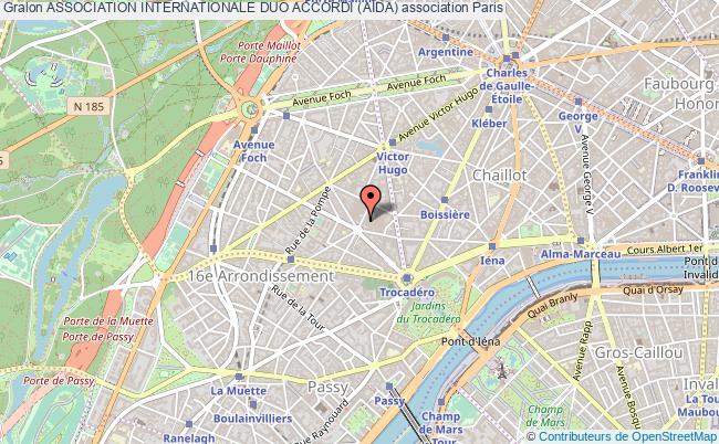 plan association Association Internationale Duo Accordi (aÏda) Paris