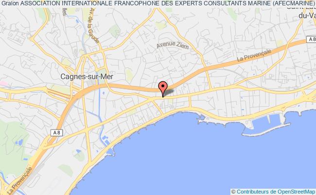 plan association Association Internationale Francophone Des Experts Consultants Marine (afecmarine) Cagnes-sur-Mer