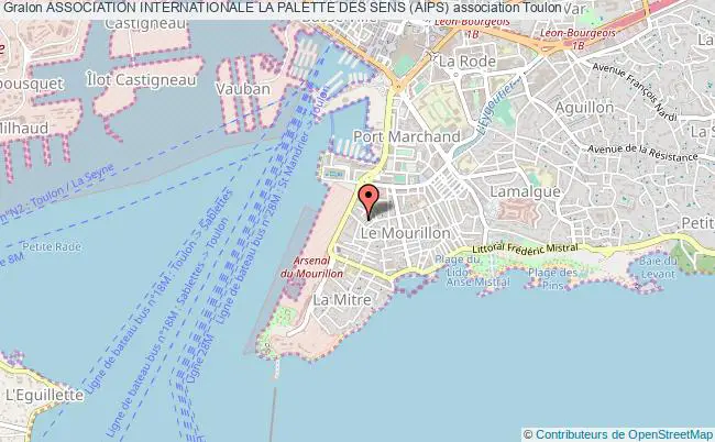 plan association Association Internationale La Palette Des Sens (aips) Toulon
