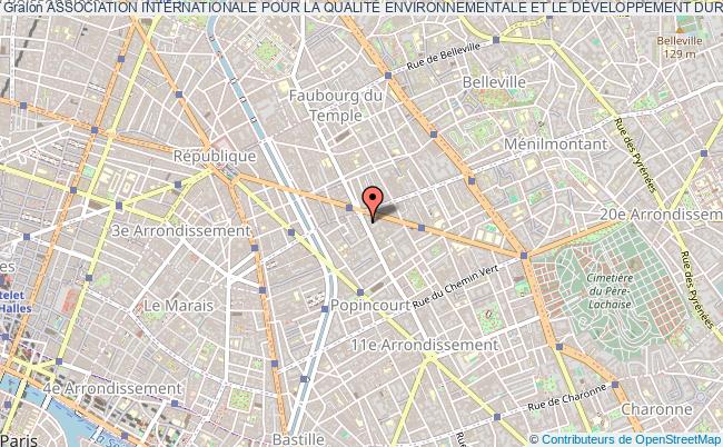 ASSOCIATION INTERNATIONALE POUR LA QUALITÉ ENVIRONNEMENTALE ET LE DÉVELOPPEMENT DURABLE DES TERRITOIRES D'ACTIVITÉS - PALME