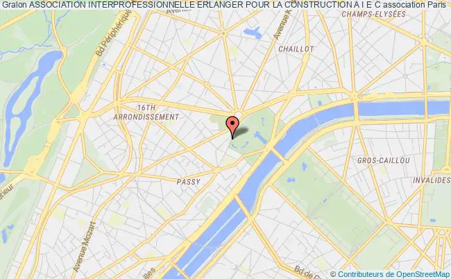 plan association Association Interprofessionnelle Erlanger Pour La Construction A I E C Paris